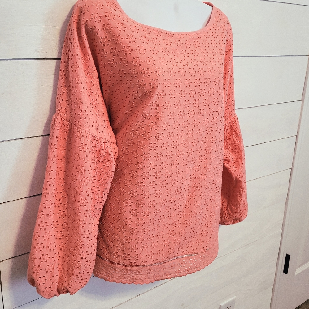 Lauren Ralph Lauren eyelet women's tip size XL